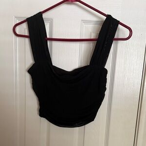 Elegant Black Women's Top